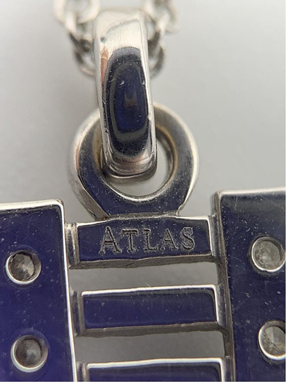 蒂芙尼Tiffany Atlas系列条形吊坠
