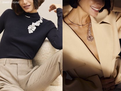 不同时代的女性,有不同的宝诗龙问号项链