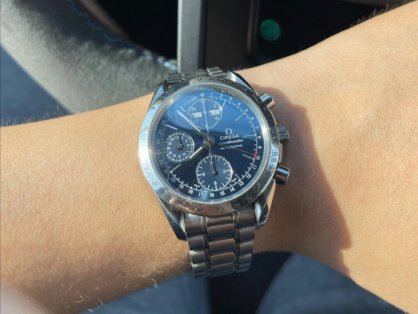 全历蓝盘欧米茄超霸