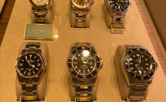 劳力士玫瑰金游艇名仕型