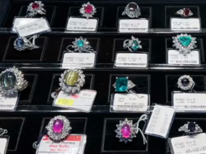 兑铺2023香港珠宝展彩宝行情